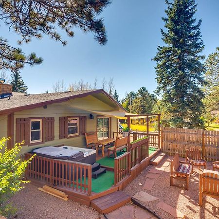 Peaceful Getaway With Private Hot Tub And Mtn Views! Villa Woodland Park Exterior photo