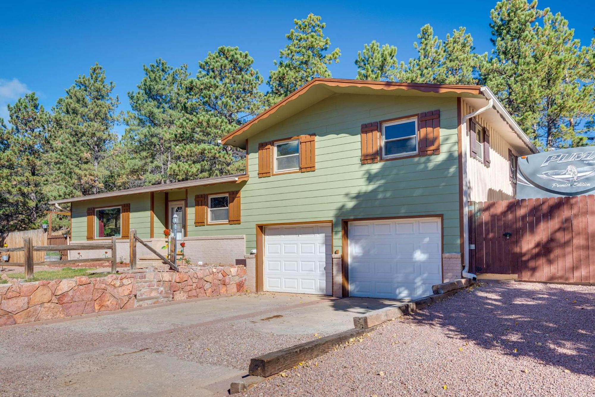 Peaceful Getaway With Private Hot Tub And Mtn Views! Villa Woodland Park Exterior photo