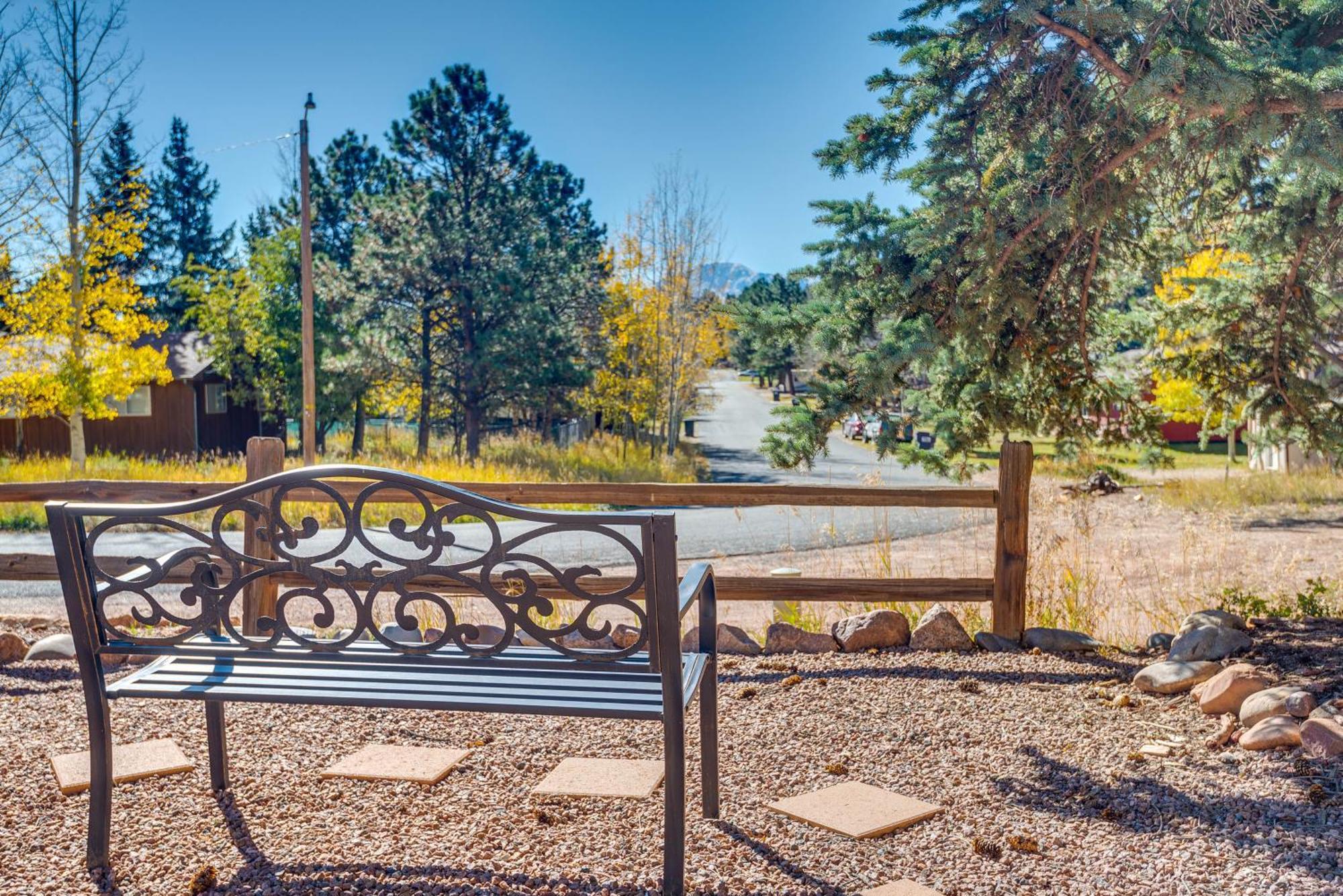 Peaceful Getaway With Private Hot Tub And Mtn Views! Villa Woodland Park Exterior photo