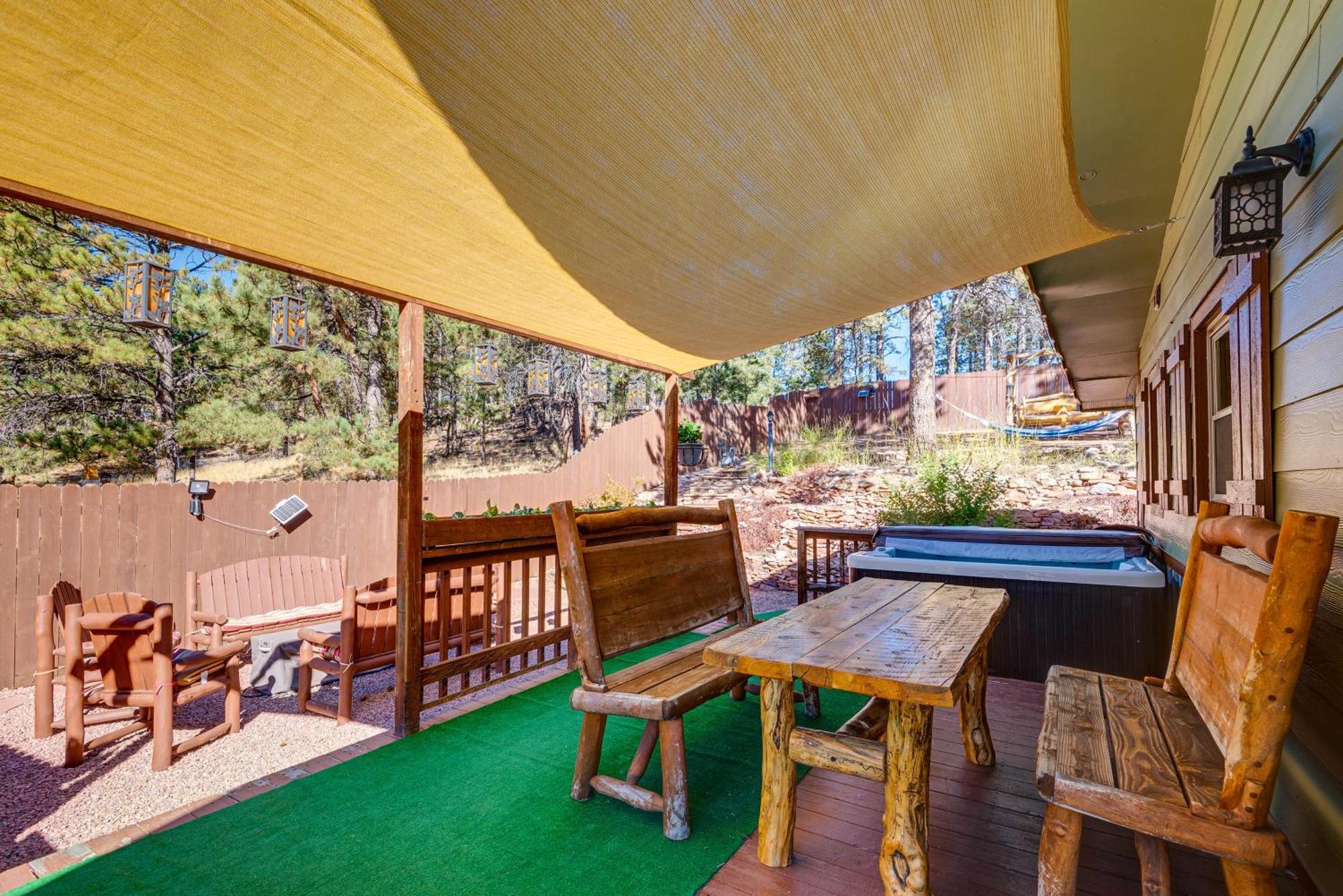 Peaceful Getaway With Private Hot Tub And Mtn Views! Villa Woodland Park Exterior photo