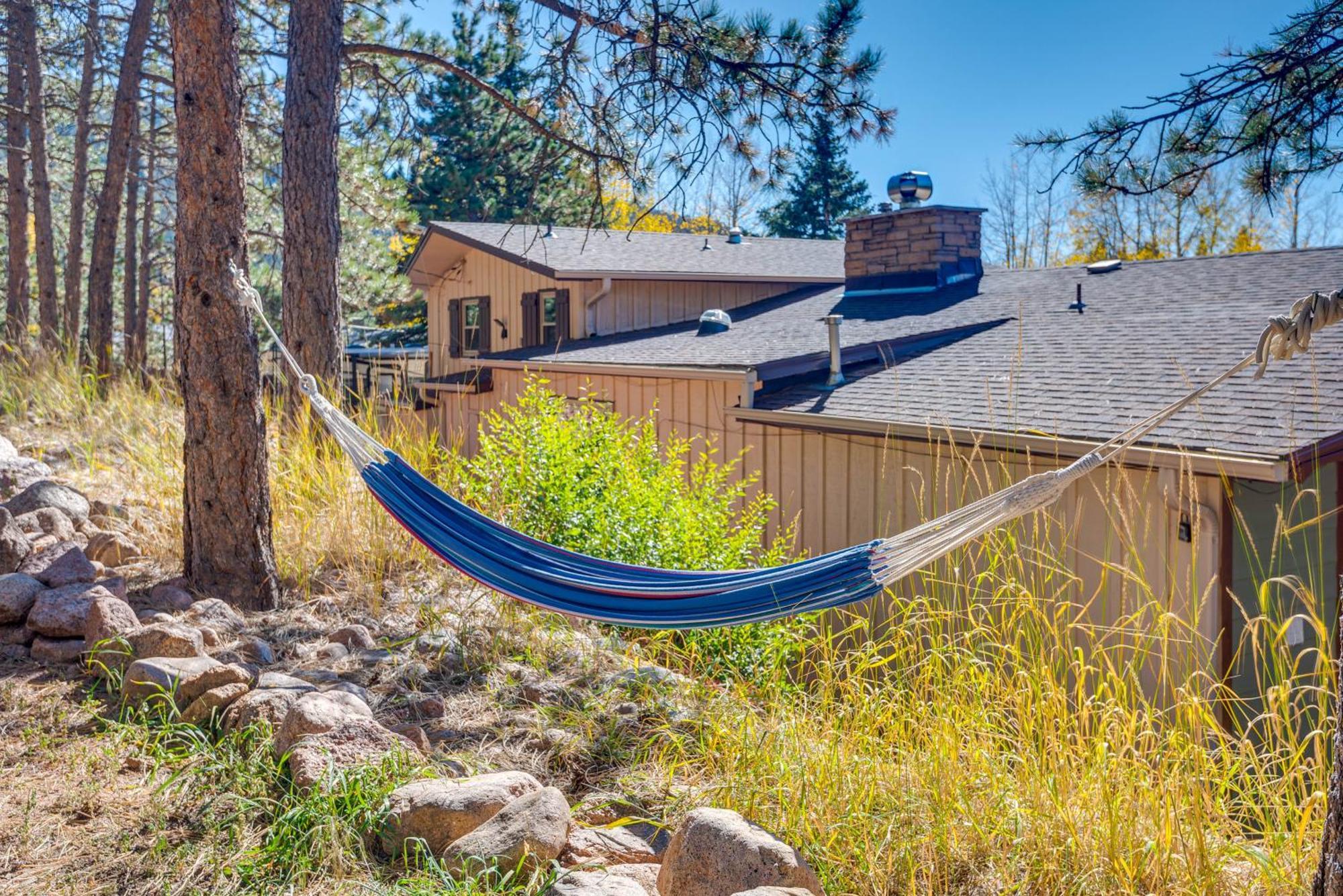 Peaceful Getaway With Private Hot Tub And Mtn Views! Villa Woodland Park Exterior photo